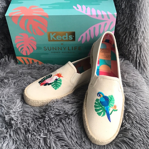 Keds Shoes - Keds x Sunnylife Bird Double Decker sneakers